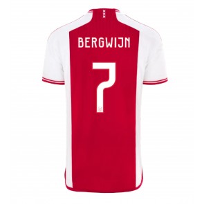Maillot de foot Ajax Steven Bergwijn #7 Domicile 2023-24 Manches Courte